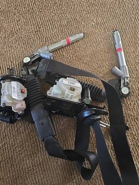 89810d5500wk Kia 2016 2017 2018 2019 2020 Optima Rear 2nd Second Row Side Seat Belt Oem