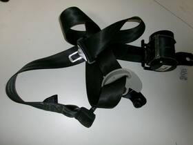 89820-c6500bga Kia 89820c6500wk 16-20 Sorento 2nd Row Rear Right Seat Belt Retractor Black
