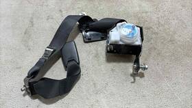 89850-2t510 Kia 11-15 Optima Hybrid Black Rear Center Seat Belt And Retractor Oem