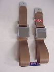 Kit-a1304 Group Through Classic Mustang Palomino Seat Belts Chrome Flip Pair