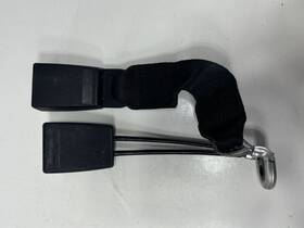 6g9n613k21hc Land Rover 08-12 Lr2 Rear Back Seat Belt Double Buckle Oem Black