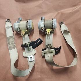 25885-25 Lexus Sc430 Z40 Seat Belt Retractor Biege Set Front Right And Left 02-06 Oem