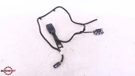73230-0e040-a0 Lexus Rx450h 10-15 Front Left/driver Seat Belt Buckle Black Oem