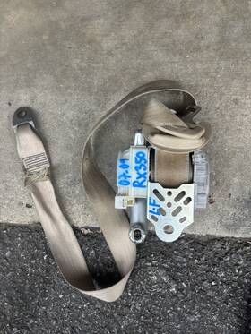 A1101-p Lexus Rx350 Front Seatbelt Driver Side 2007-2009-beige Color Original Factor Y
