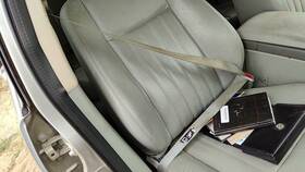 3c5z78611b08aaa Lincoln 2003-2005 Aviator Passenger Right Front Seat Belt Retractor Oem Gray Bl