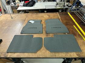 3166010 Lloyd Mats 1955 Chevrolet Bel Air Logo Classic Loop Carpet Floor
