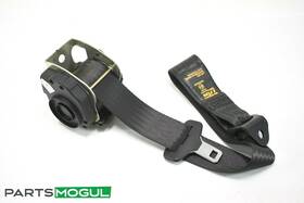 33045981 Maserati 04-08 Quattroporte Rear Center Middle Seatbelt Seat Belt Black
