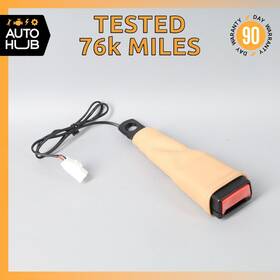 34039831 Maserati 08-19 Granturismo Front Left Or Right Seat Belt Buckle Beige Oem 76k