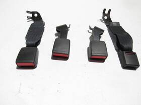 6700993440 Maserati Levante 2018 Rear Right Left Seat Belt Buckle Set 4 Pcs 16-24