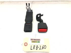 6700995440 Maserati 2017-2020 Levante Left Driver Rear Seatbelt Buckle Pair Oem