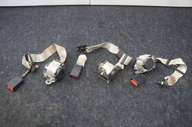 670017439 Maserati Motors Set Rear Left Right And Center Seat Retractor Oem Ghibli 14-17