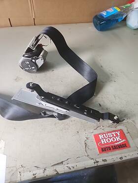 0628607241600a Mazda 2007 3 Front Right Side Passenger Seat Belt Retractor Black 0628607241600a Mazda 2007 3 Front Right Side Passenger Seat Belt Retractor Black