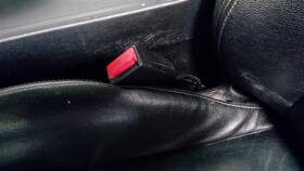 210-51508 Mazda Buckle For Seat Belt Driver Left Front Black Sedan Fits 12-13 3 103990