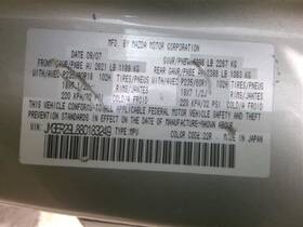 210-51664 Mazda Seat Belt Front Bucket Passenger Buckle Fits 07-09 Cx-7 1195453