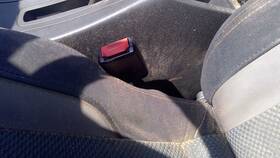 B25d57620c05 Mazda 01-03 Protege Mazdaspeed Driver Left Front Seat Belt Buckle Receiver Black