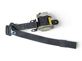 F1y1-57-l30-02 Mazda Rx-8 Rx8 04-08 Seatbelt Retractor Front Right/passenger Black D031 Oem