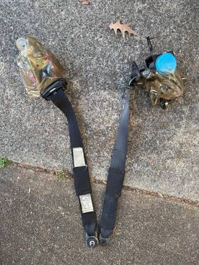 Na01-57-690c-00 Mazda 1990-1993 Miata Oem Black Seat Belt Reel Left Right Set Na 90-93 #5 Na01-57-690c-00 Mazda 1990-1993 Miata Oem Black Seat Belt Reel Left Right Set Na 90-93 #5