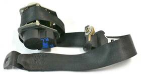 1638600585 Mercedes-benz 98-05 W163 Ml430 Ml500 Ml55 Rear Left Driver Seat Belt Black Oem