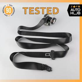 2078602185 Mercedes-benz 10-13 W204 C250 E350 Coupe Rear Left Or Right Side Seat Belt Black Oem