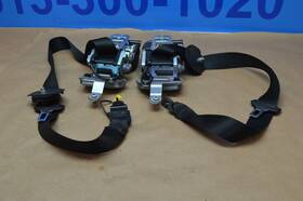 2128607785 Mercedes-benz 2011 W212 E63 Amg Front Left And Right Seat Belt Belts Black Pair