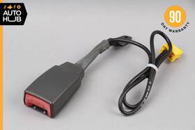 2158600369 Mercedes-benz 03-06 R230 Sl500 Sl55 Front Left Or Right Seat Belt Buckle Charcoal Oem