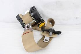 2218601485 Mercedes-benz 10-13 W221 S400 S550 Rear Right Passenger Side Seat Belt Tan Oem