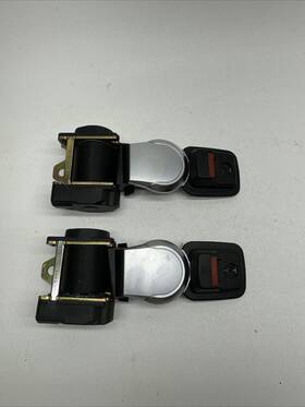 2308600486 Mercedes-benz 03-06 R230 Sl500 Right Left Luggage Cargo Strap Seatbelt Retractor Oem