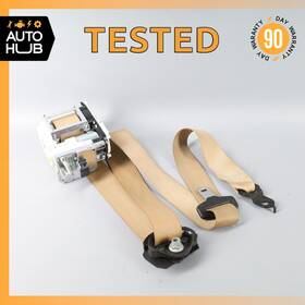 2518603086 Mercedes-benz 10-13 X164 Gl550 R350 Front Right Side Seat Belt Seatbelt Beige Oem