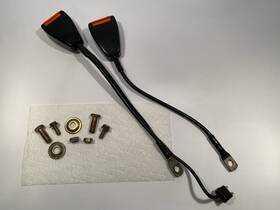 A1168600169 Mercedes-benz Vintage Seat Belt Receiver Set 73-80 W116 300sd 450sel 450se 280s 280se