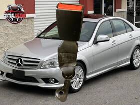 A2048601869 Mercedes-benz 2008 C300 Rear Right Rh Seatbelt Lock Buckle 2048601869 2008-2011 Oem