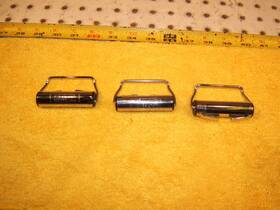 100b-w Mercedes / Roll A Belt W108 W109 W110 W111 W112 W114 Seat Belts 1 Set Of 3 Springs