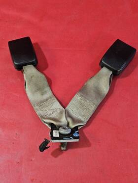 8l84-78611c72-a Mercury 2008-2012 Mariner Ford Escape Rear 2nd Row Center Seat Belt Buckle Stone