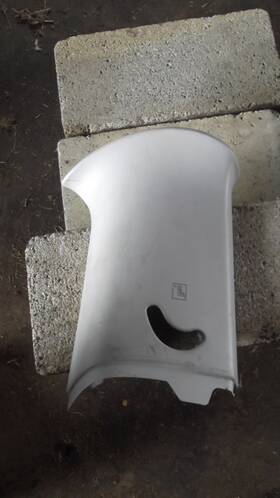 51431502369 Mini Cooper Left C Pillar Seat Belt Cover Trim Free Ship R53 02-06