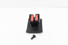 5321261 Mini 2005 Cooper S Rear Seat Belt Buckle Latch Black Oem Kw46
