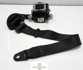 9802354 Mini 11-16 Oem Countryman S R60 Front Right Passenger Seatbelt Retractor Black