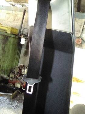 210-53768 Mini Cooper 15-20 4 Door Hard Top Left Driver Seat Belt Front Bucket