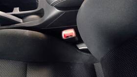 210-10860 Mitsubishi 2015 15 Lancer Gt Buckle For Seat Belt Front Driver Left Black 83023