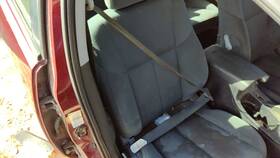 Mitsubishi 7000c801 04-06 Galant Passenger Right Front Seat Belt Retractor Shoulder Gray