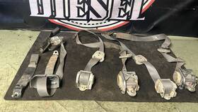 1jk691d5aa Mopar 2008 Dodge Ram Seatbelts Set Grey In Color Oem Factory 1500 2500 3500