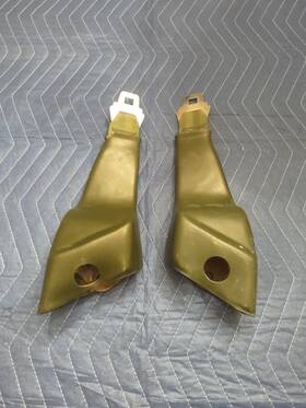 3508286 Mopar 72 73 74 E Body Seat Belt Retractor Set Green Barracuda Challenger Cuda
