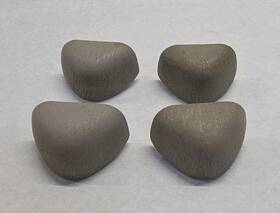 5gr26trmad Mopar 2001-2004 Dodge Dakota Durango Seat Belt Anchor Trim Cover Set Of 4