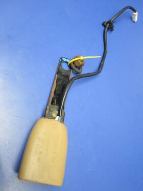 5gt65traa Mopar 00 01 Dodge Ram Truck 2000 2001 Tan Extended Cab Driver Front Left Seat Belt Oem