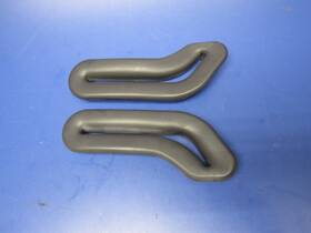 C807436lh Mopar Agate 1998-2001 98-01 Dodge Ram Gray Extended Driver Passenger Seat Belt Trim
