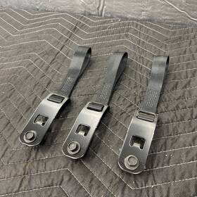 P52029441aa Mopar 2017 Dodge Ram 2500 Child Rear Car Seat Tether Strap Set 3 Oem