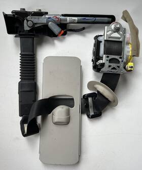 246-4507-af Nissan 2014-2020 Pathfinder Left Driver Seat Belt Retractor Assembly Black Oem