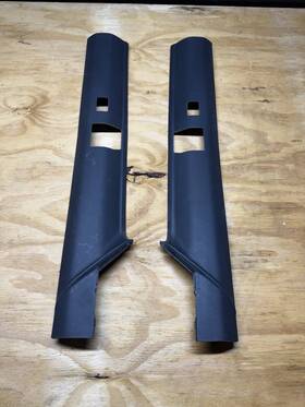 7991240f00 Nissan 89-94 240sx Rear Hatch C Pillar Plastic Interior Trim Pair