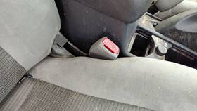 Nissan 86842et081 2007-10 Sentra Sr Passenger Right Front Seat Belt Buckle Receiver Gray X