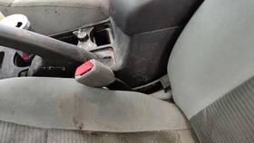 Nissan 86843et081 2007-10 Sentra Sr Driver Left Front Seat Belt Buckle Receiver Oem Gray X
