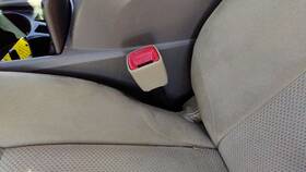 86843ja08b Nissan 2007-2010 Altima Driver Left Front Seat Belt Buckle Receiver Oem Blond C