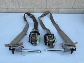 4ba6b Nissan 86885 2014-2020 Rogue Front Left/right Seat Belts Retractors And Tensioners Oem